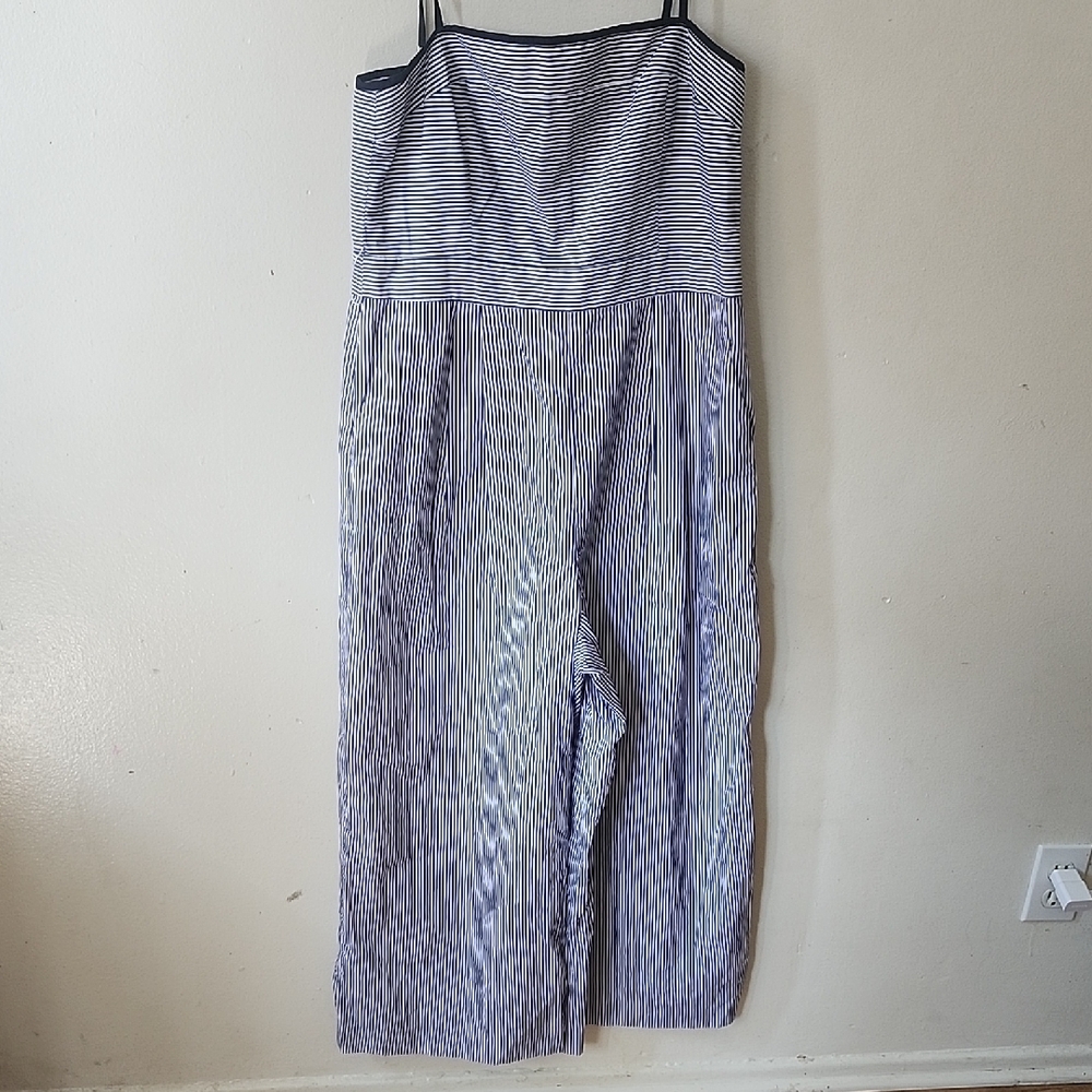 J. Crew Navy and White Striped Garment